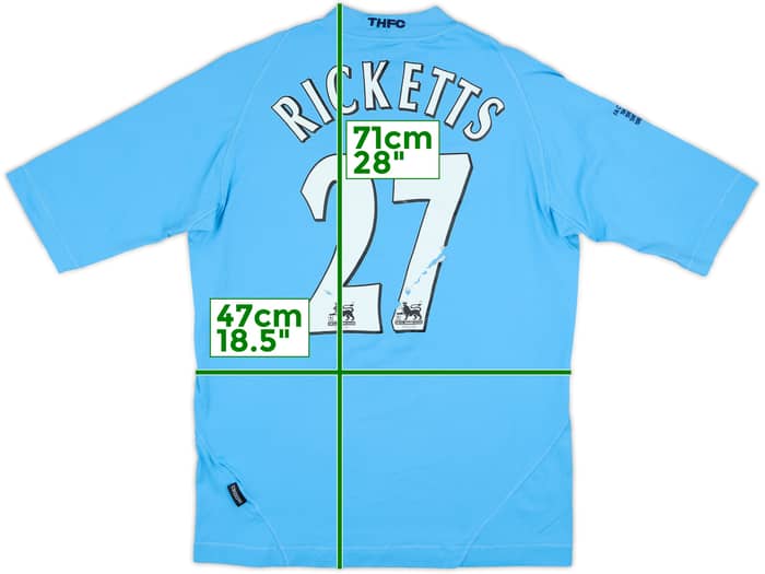 2003-04 Tottenham Away Shirt Ricketts #27 - 4/10 - (L)