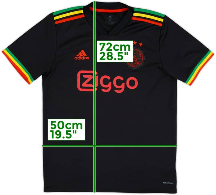 2021-22 Ajax Third Shirt - 7/10 - (M)