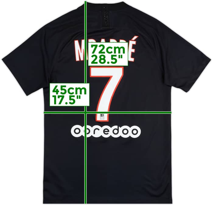 2019-20 Paris Saint-Germain Fourth Shirt Mbappe #7 - 8/10 - (S)