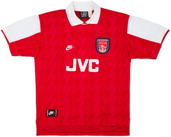 1994-96 Arsenal Home Shirt Adams #6 - 9/10 - (L)