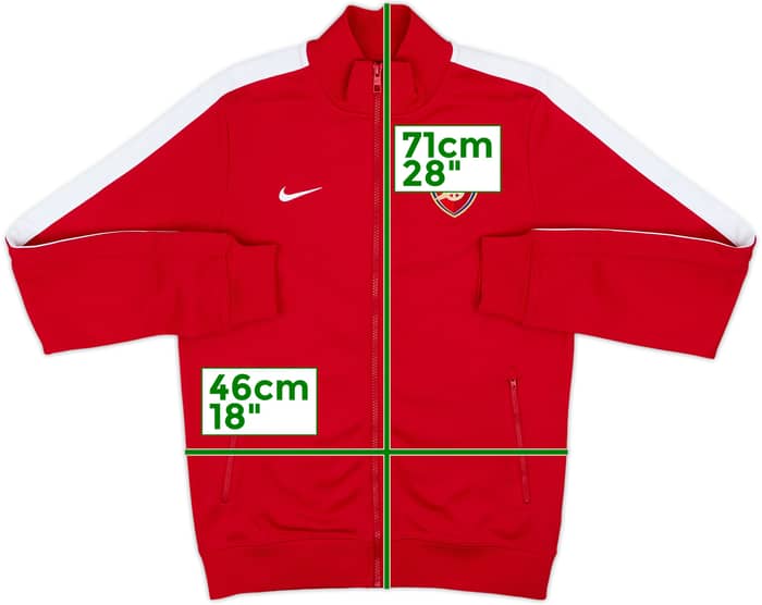 2013-14 Arsenal Nike Track Jacket - 8/10 - (S)
