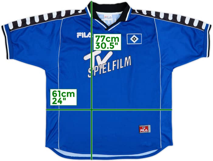 2000-01 Hamburg Away Shirt - 8/10 - (L)