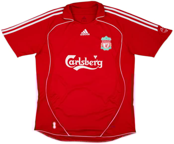 2006-08 Liverpool Home Shirt Gerrard #8 - 6/10 - (L)