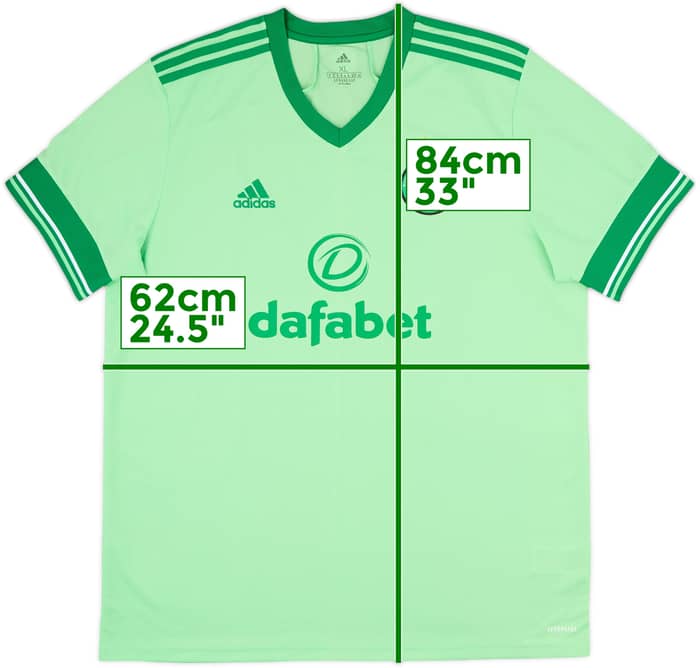 2020-21 Celtic Away Shirt - 10/10 - (XL)