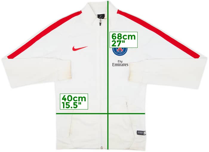 2016-17 Paris Saint-Germain Nike Track Jacket - 5/10 - (S)