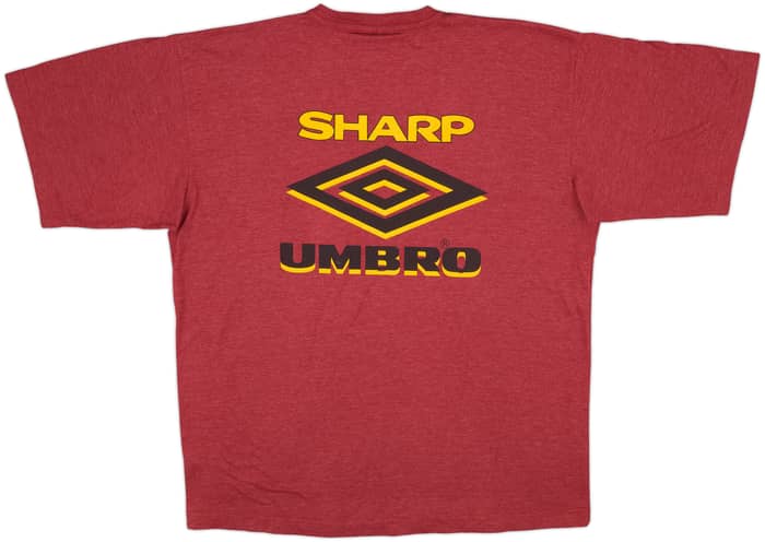 1993-95 Manchester United Umbro Cotton Tee - 10/10 - (XL)