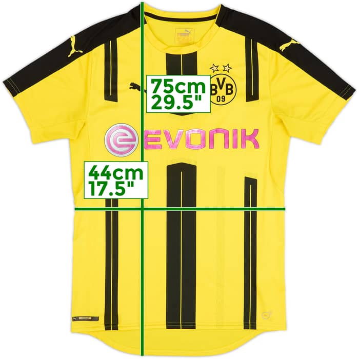 2016-17 Borussia Dortmund Home Shirt - 5/10 - (S)