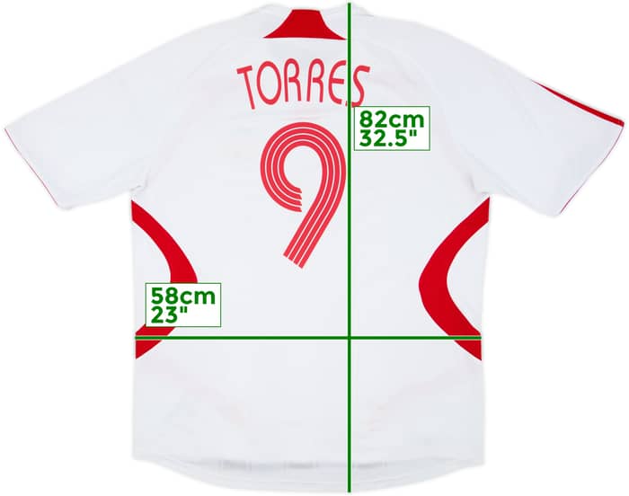 2007-08 Liverpool Away Shirt Torres #9 - 6/10 - (XL)