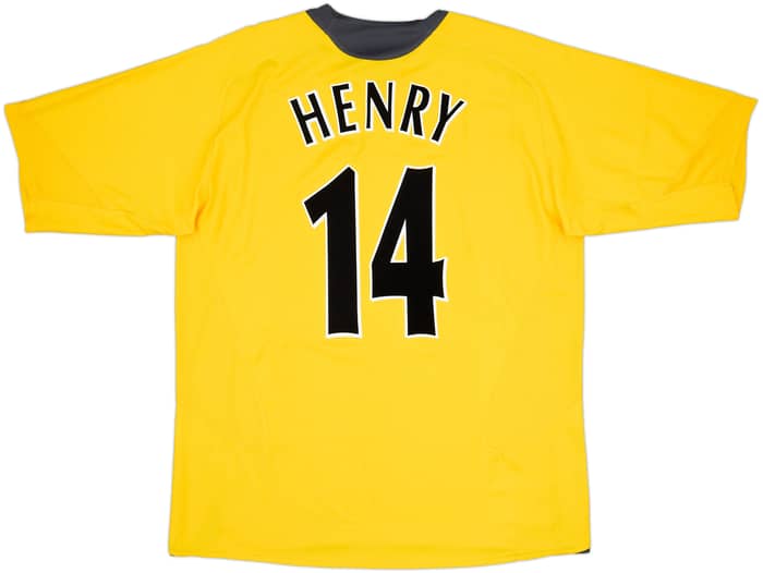 2005-06 Arsenal Away Shirt Henry #14 - 8/10 - (XL)