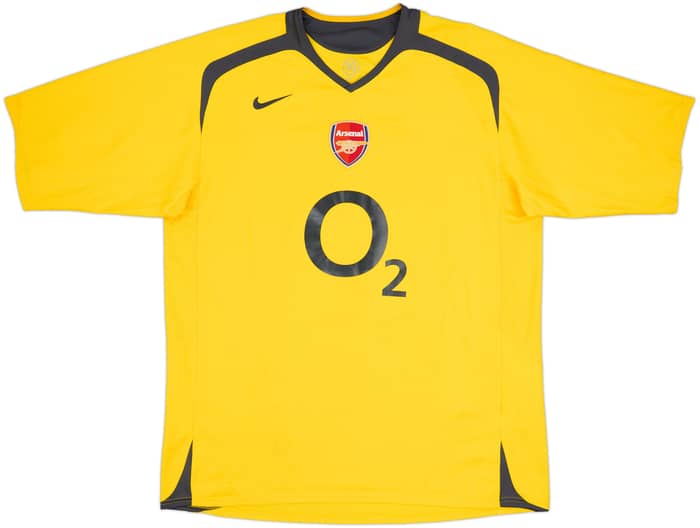 2005-06 Arsenal Away Shirt Henry #14 - 8/10 - (XL)