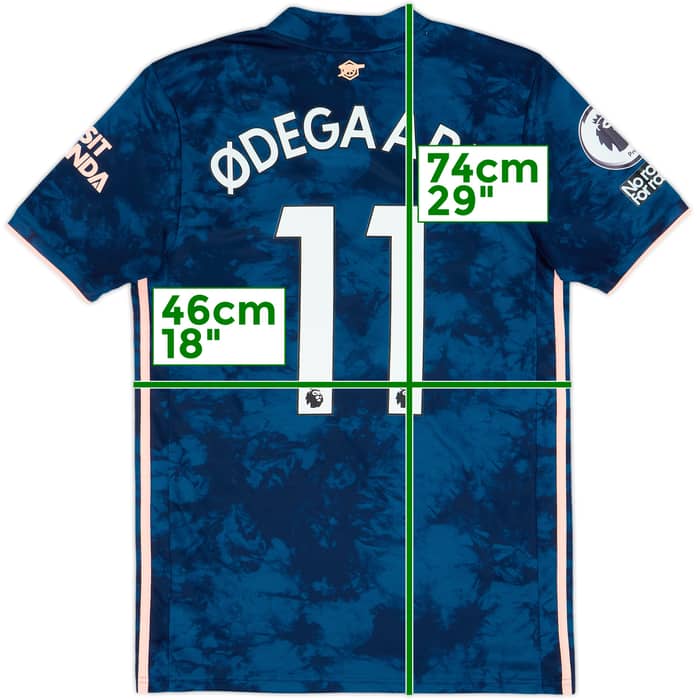 2020-21 Arsenal Third Shirt Odegaard #11 - 8/10 - (S)