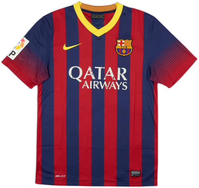 Camiseta de local del Barcelona 2013-14 Xavi #6 - 5/10 - (S)