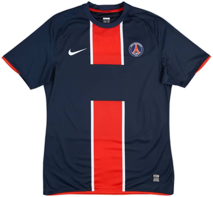 Camiseta de local edición jugador del Paris Saint-Germain 2008-09 Makelele #4 - 8/10 - (M)