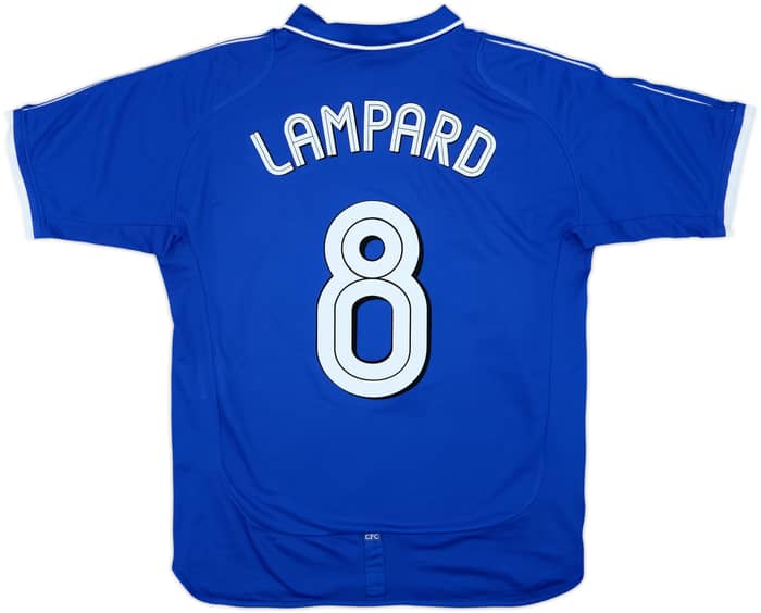 2001-03 Chelsea Home Shirt Lampard #8 - 8/10 - (M)