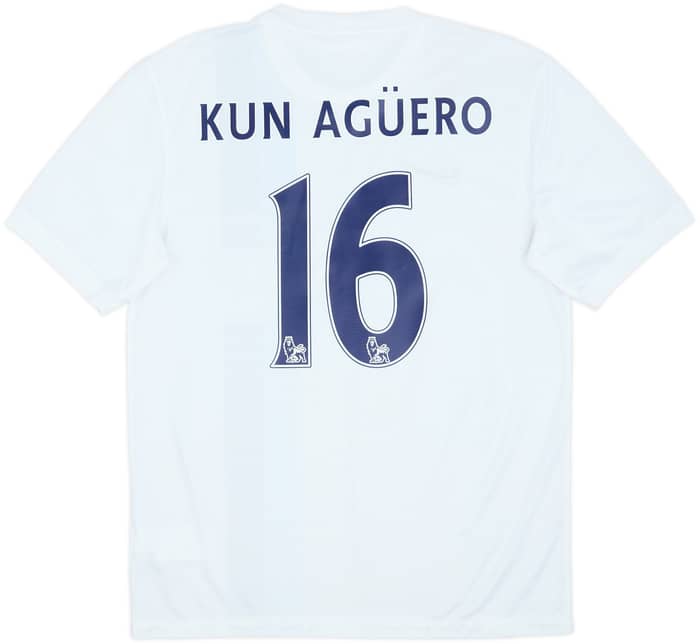 2013-14 Manchester City Third Shirt Kun Aguero #16 - 9/10 - (M)