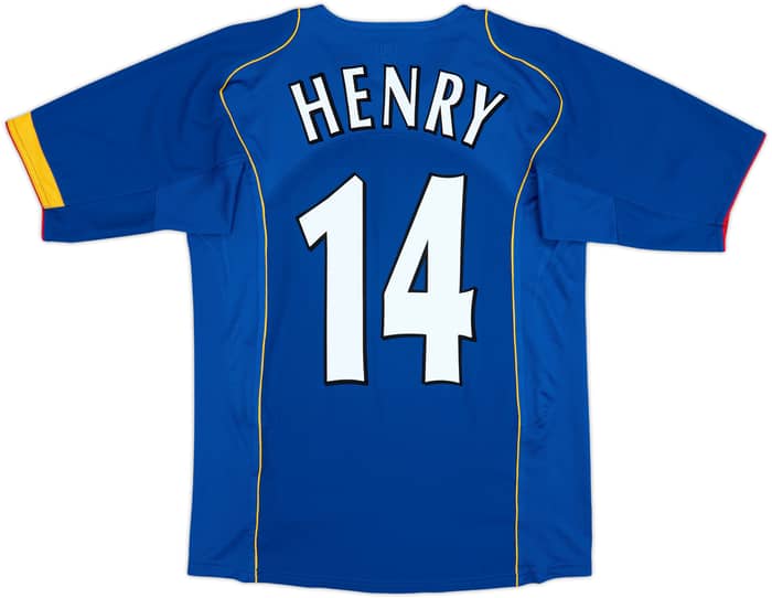 2004-06 Arsenal Away Shirt Henry #14 - 8/10 - (S)