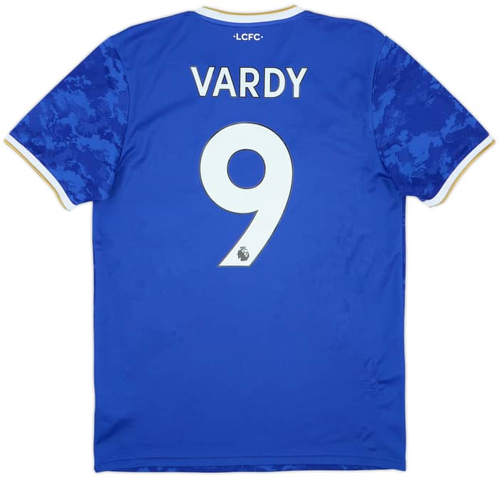 2021-22 Leicester Home Shirt Vardy #9 - 8/10 - (M)