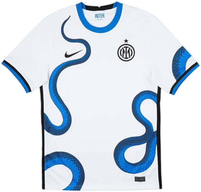 2021-22 Inter Milan Away Shirt - 9/10 - (S)