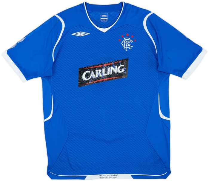 2008-09 Rangers Home Shirt - 4/10 - (L)