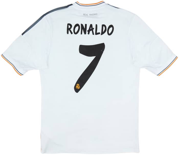 2013-14 Real Madrid Home Shirt Ronaldo #7 - 5/10 - (M)