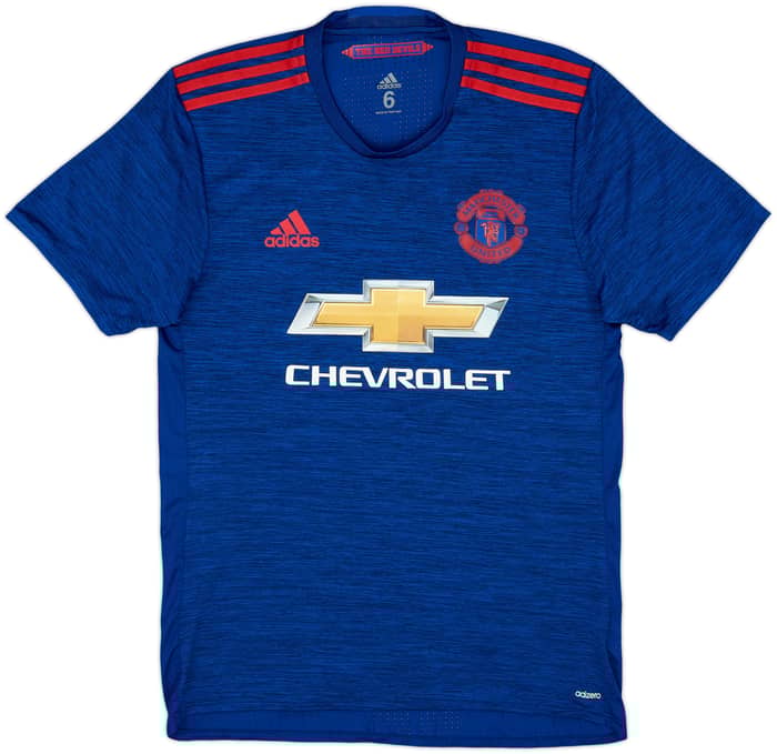 2016-17 Manchester United Player Issue Away Shirt Borthwick-Jackson #43 - 6/10 - (M)