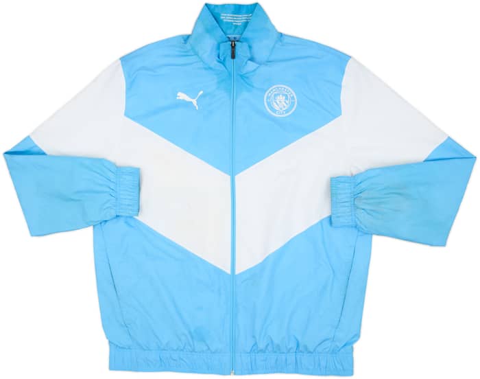 2021-22 Manchester City Puma Track Jacket - 5/10 - (L)