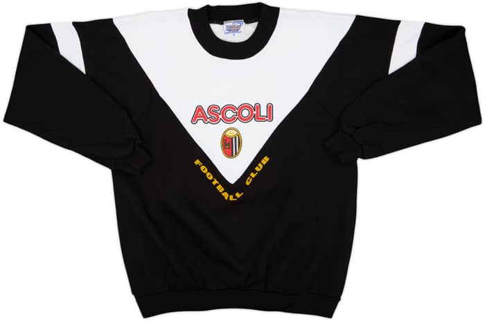 1990-91 Ascoli Le Felpe dei Grandi Club Sweat Top - 8/10 - (M)