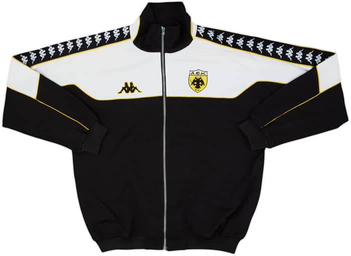 1998-00 AEK Athens Kappa Track Jacket - 9/10 - (M)
