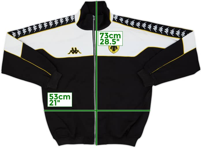 1998-00 AEK Athens Kappa Track Jacket - 9/10 - (M)
