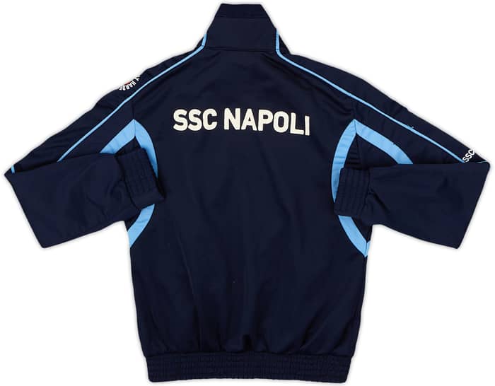2010-11 Napoli Macron Track Jacket - 7/10 - (5-6 Years)