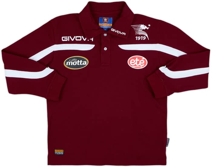 2015-16 Salernitana Givova Polo L/S Shirt - 8/10 - (XS)