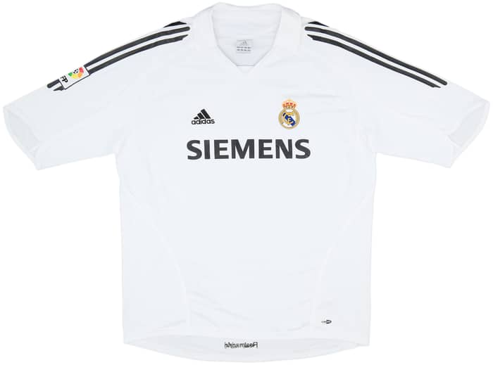 2005-06 Real Madrid Home Shirt Raul #7 - 8/10 - (XL)