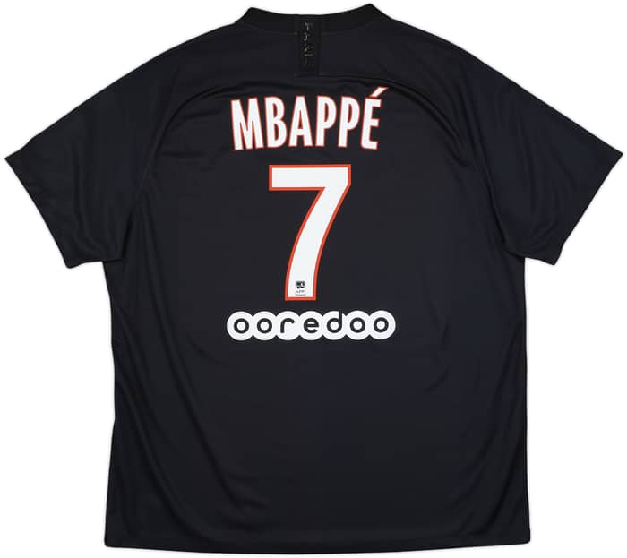 2019-20 Paris Saint-Germain Fourth Shirt Mbappe #7 - 10/10 - (XXL)