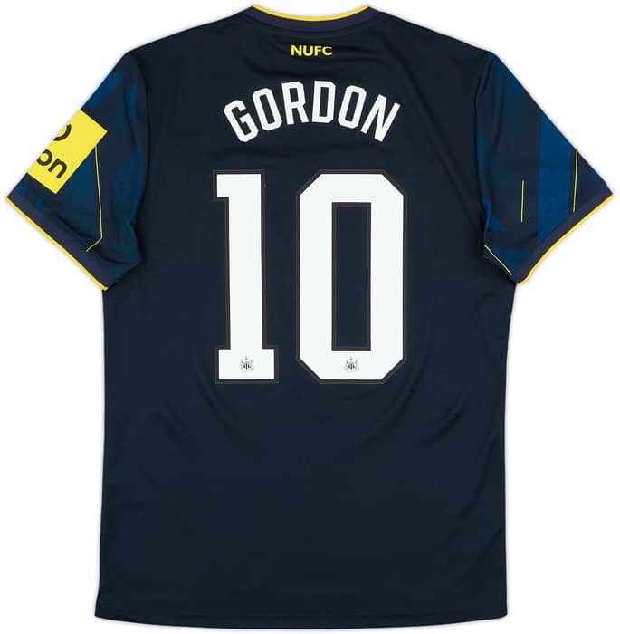 2023-24 Newcastle Third Shirt Gordon #10 - 10/10 - (M)
