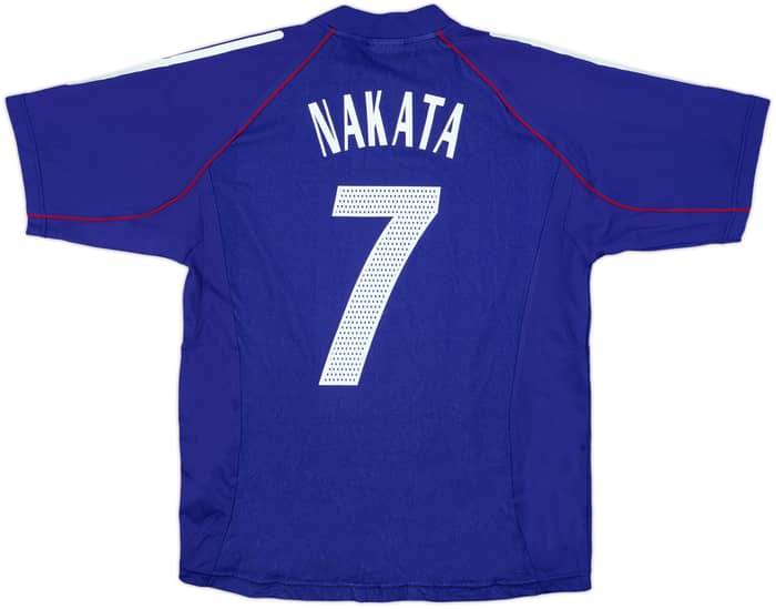 2002-04 Japan Home Shirt Nakata #7 - 8/10 - (M)