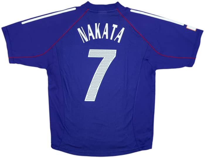 2002-04 Japan Home Shirt Nakata #7 - 8/10 - (L)