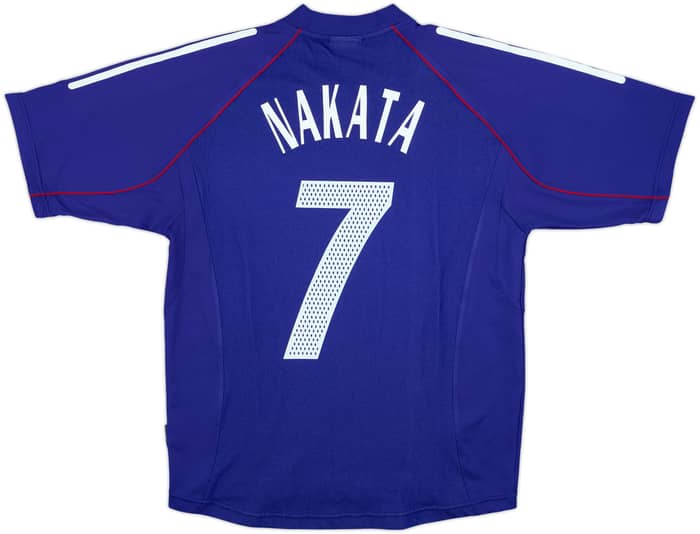 2002-04 Japan Home Shirt Nakata #7 - 8/10 - (M)