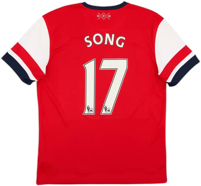 2012-14 Arsenal Home Shirt Song #17 - 7/10 - (M)