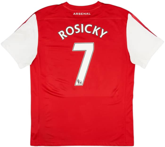2011-12 Arsenal Home Shirt Rosicky #7 - 5/10 - (L)