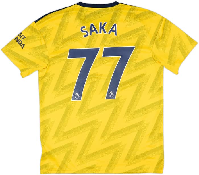 2019-20 Arsenal Away Shirt Saka #77 - 10/10 - (L)