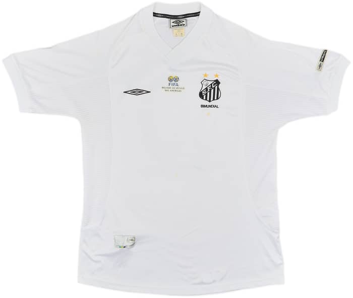 2001 Santos Home Shirt #10 - 5/10 - (L)