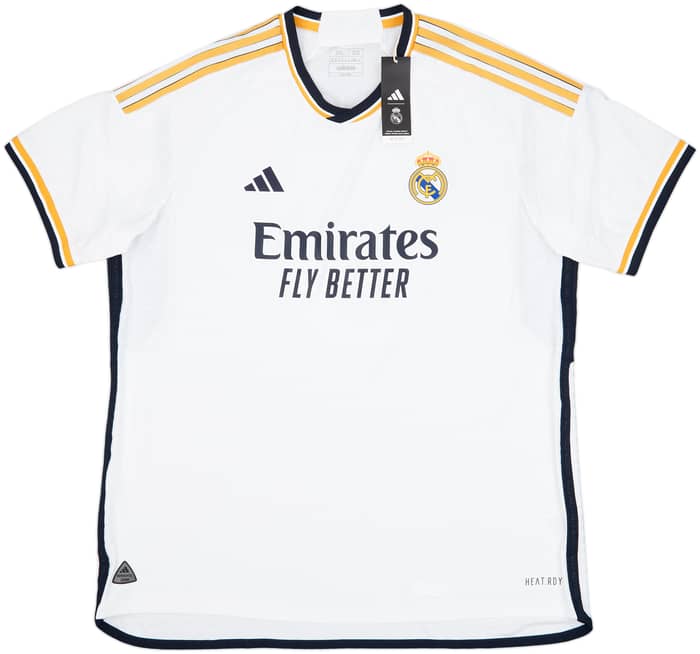 2023-24 Real Madrid Authentic Home Shirt Bellingham #5 (XXL)