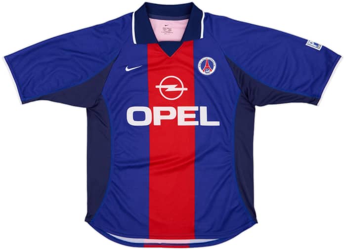 2000-01 Paris Saint-Germain Home Shirt Okocha #10 - 9/10 - (M)
