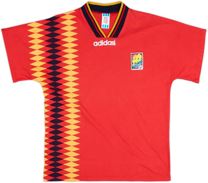 1994 Spain World Cup 94 adidas Cotton Tee - 8/10 - (L)