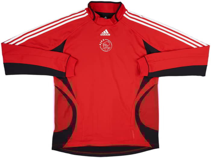 2007-08 Ajax adidas Sweat Top - 8/10 - (XL)