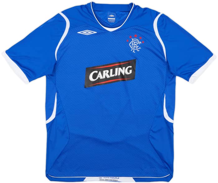 2008-09 Rangers Home Shirt Ferguson #6 - 7/10 - (L)