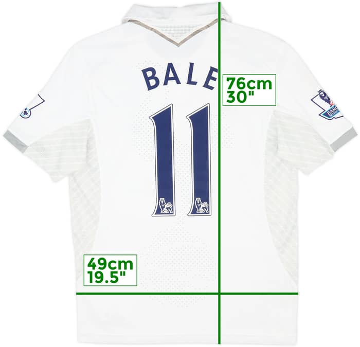 2012-13 Tottenham Home Shirt Bale #11 - 9/10 - (L)