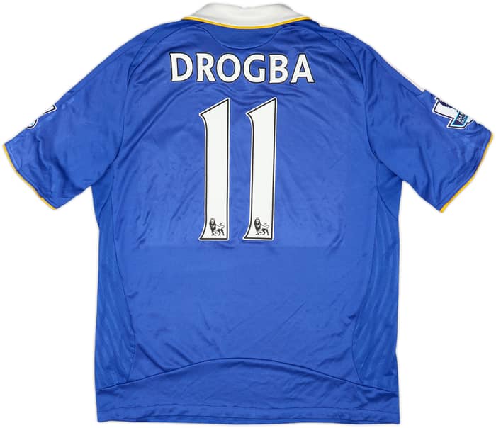 2008-09 Chelsea Home Shirt Drogba #11 - 7/10 - (L)