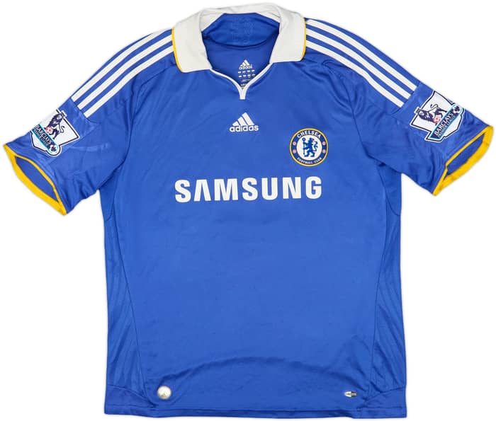 2008-09 Chelsea Home Shirt Drogba #11 - 7/10 - (L)