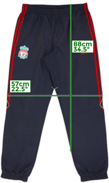 2009-10 Liverpool adidas Track Pants/Bottoms - 8/10 - (L)